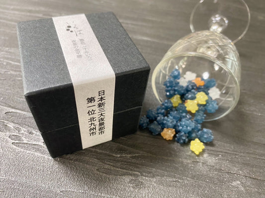 夜景の金平糖を作りました!