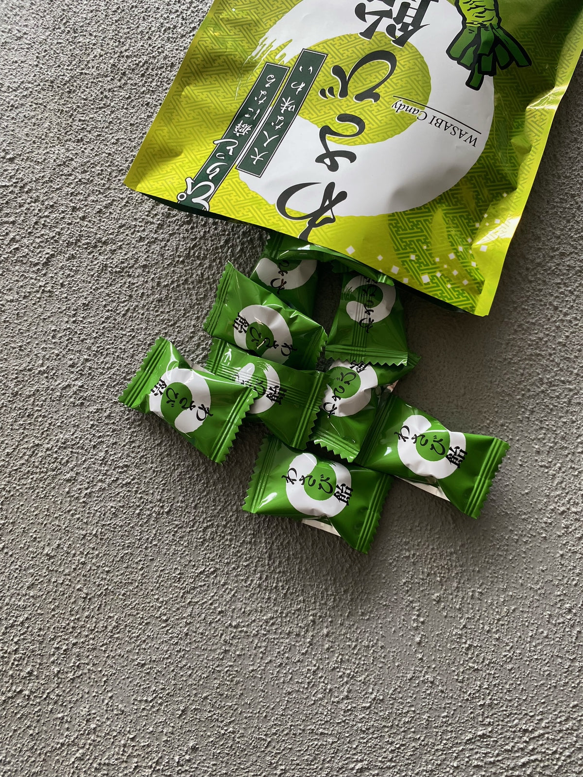 【終売】63g わさび飴