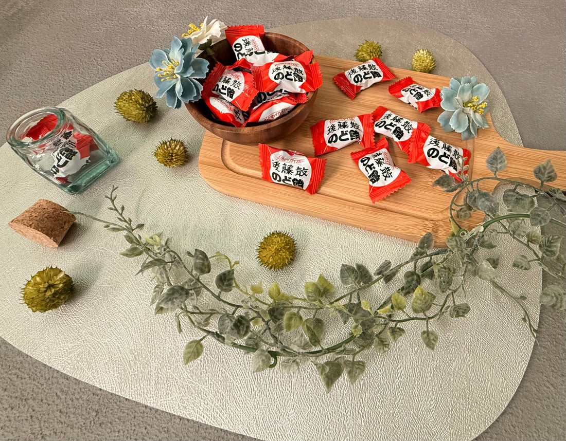 昔ながらの安心を、ひと粒に。後藤散のど飴